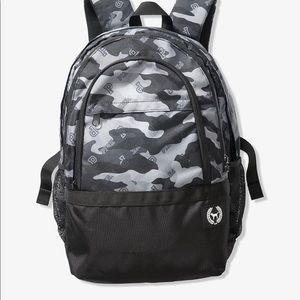 Victoria’s Secret PINK COLLEGIATE BACKPACK GREY